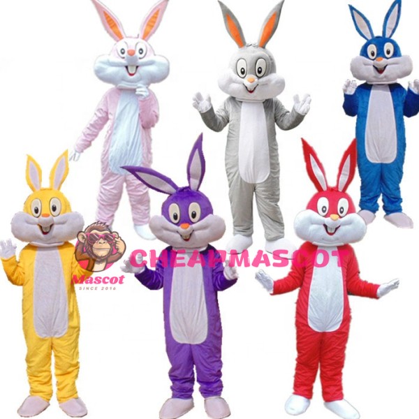Funny Easter Rabbit Bunny Mascot Costume
