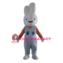 Smiling Rabbit Bunny Mascot Costume
