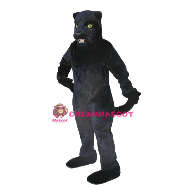 Fierce Lightweight Black Panther Mascot Costume