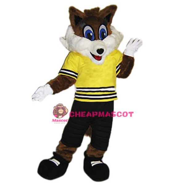 Sport Fox Mascot Costume