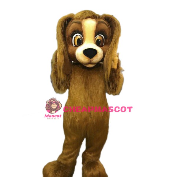 Furry Dog Mascot Costume