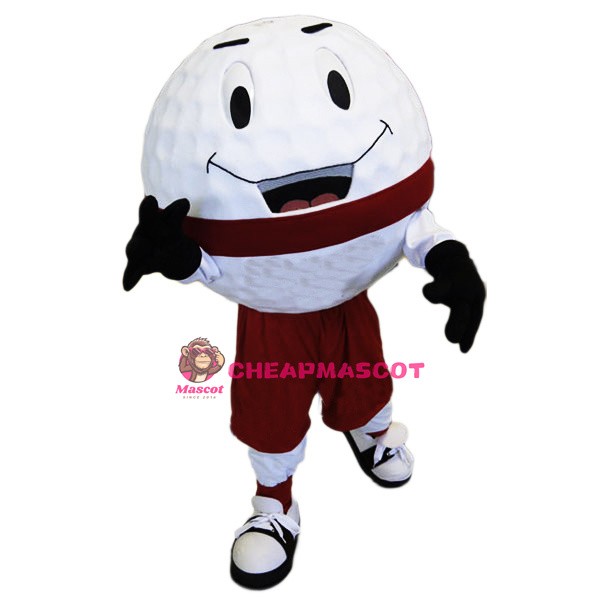 Golf Ball Mascot Costume