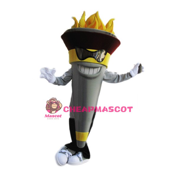 Torch Mascot Costume