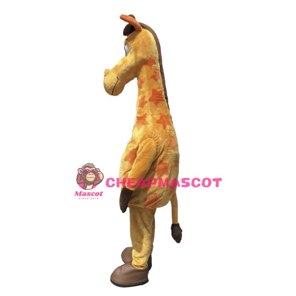 Halloween Giraffe Mascot Costume
