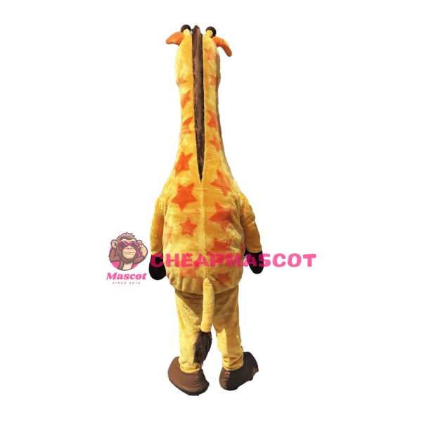 Halloween Giraffe Mascot Costume