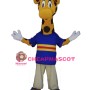 College Giraffe Mascot Costume