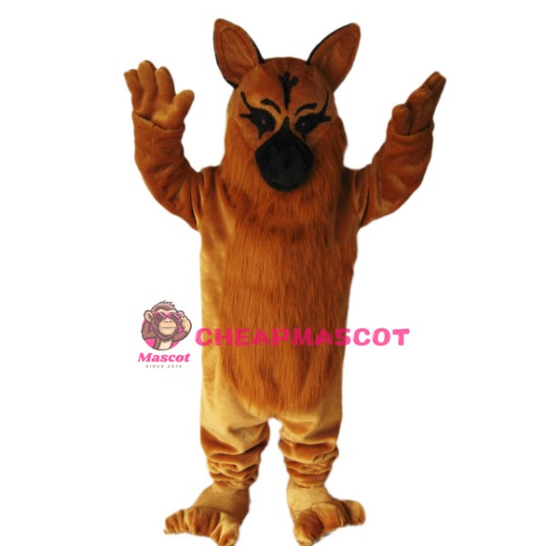 German Shepard Dog Mascot Costume