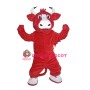 Happy Red Bull Mascot Costume