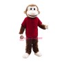 Happy Lightweight Monkey Mascot Costume