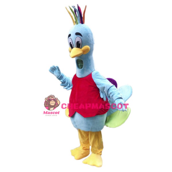 Peacock Mascot Costume