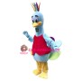 Peacock Mascot Costume