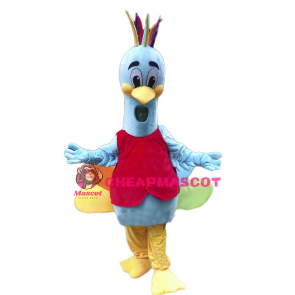 Peacock Mascot Costume