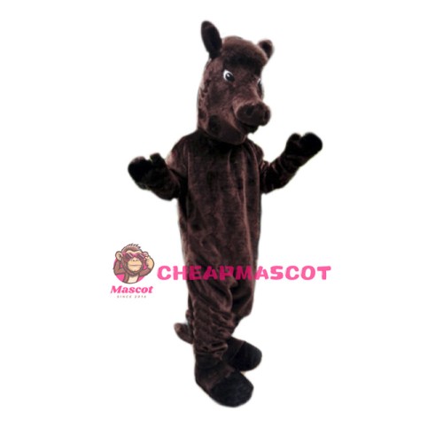 Brown Lightweight Horse Mascot Costume