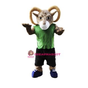 Power Sporty Ram Mascot Costume