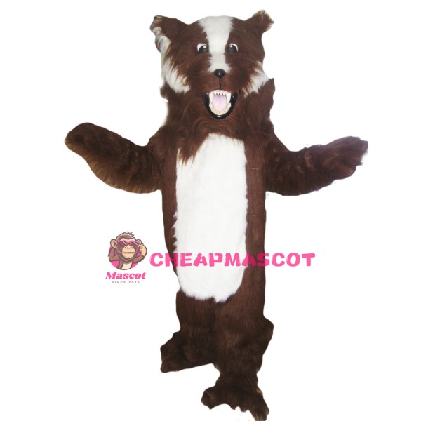 Fierce Badger Mascot Costume
