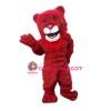 Power Red Lion Mascot Costume