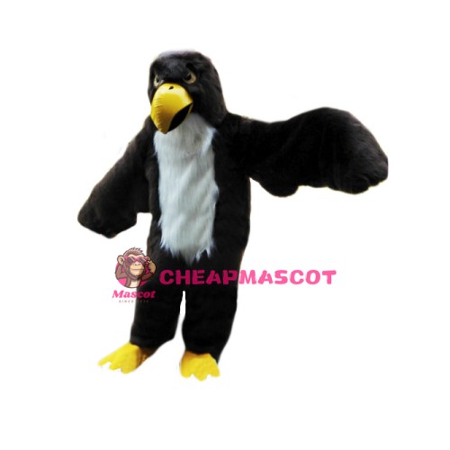 Plush Bald Eagle Mascot Costume