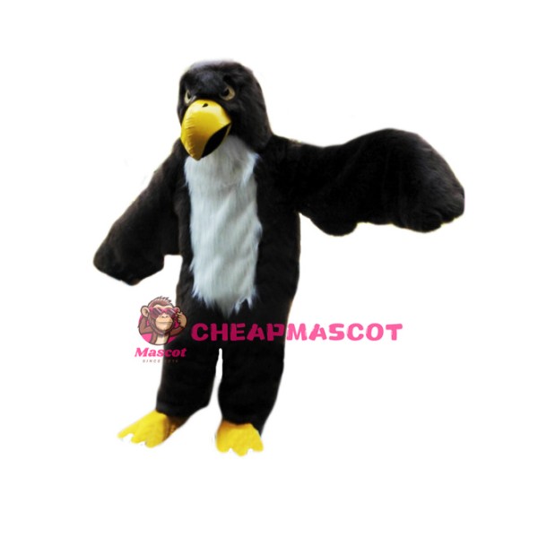 Plush Bald Eagle Mascot Costume