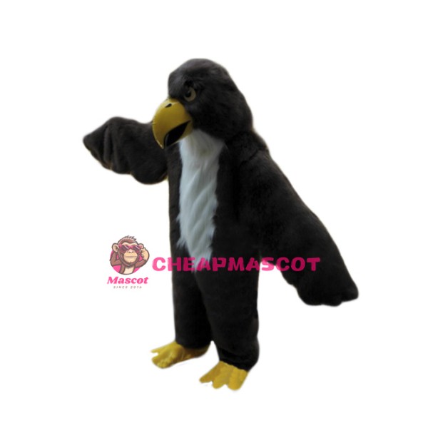 Plush Bald Eagle Mascot Costume