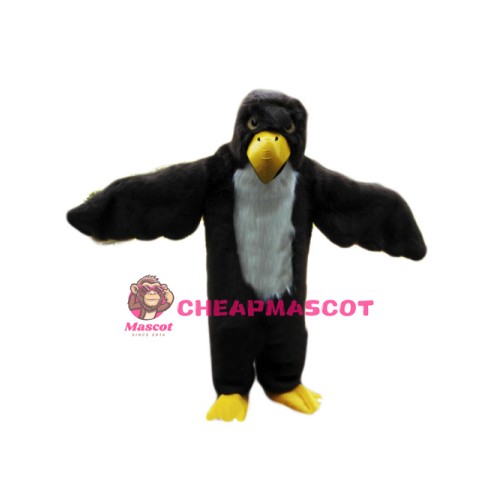 Plush Bald Eagle Mascot Costume