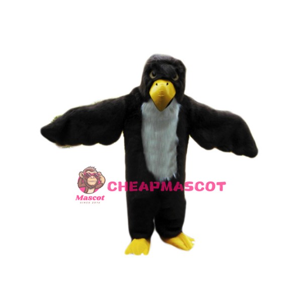 Plush Bald Eagle Mascot Costume