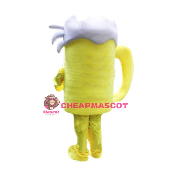 Cold Beer Cup Mascot Costume