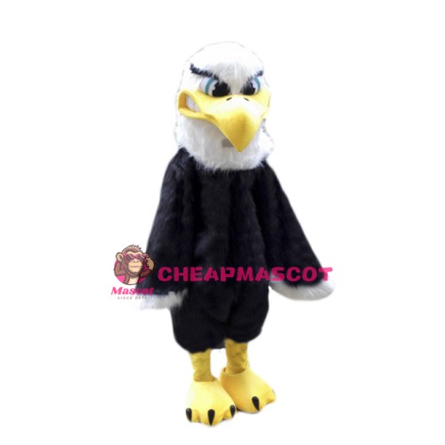 Fierce Plush Eagle Mascot Costume
