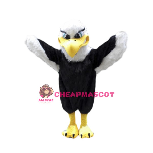 Fierce Plush Eagle Mascot Costume