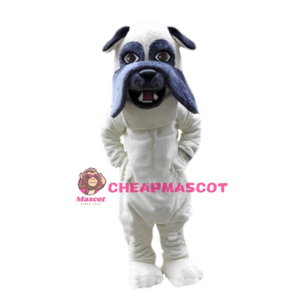 Cute Lightweight Bulldog Mascot Costume