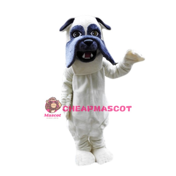 Cute Lightweight Bulldog Mascot Costume