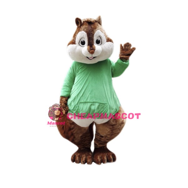 Friendly Lightweight Chipmunk Mascot Costume