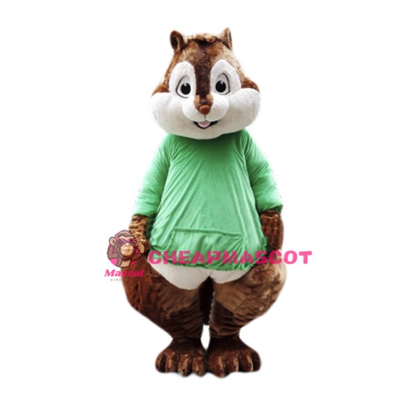 Friendly Lightweight Chipmunk Mascot Costume