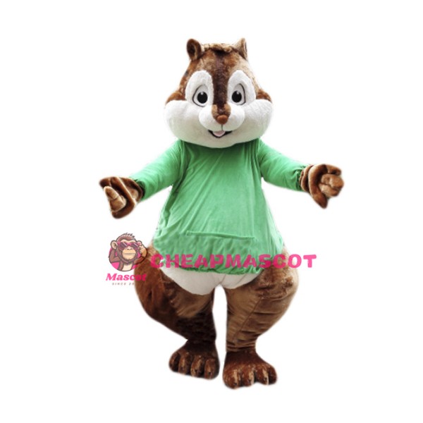 Friendly Lightweight Chipmunk Mascot Costume
