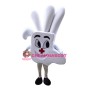 White Hand Mascot Costume