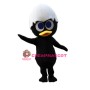 Black Chick Mascot Costume