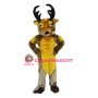 Power Muscular Deer Mascot Costume