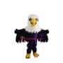 Purple Eagle Mascot Costume