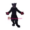 Red Eye Wolf Mascot Costume