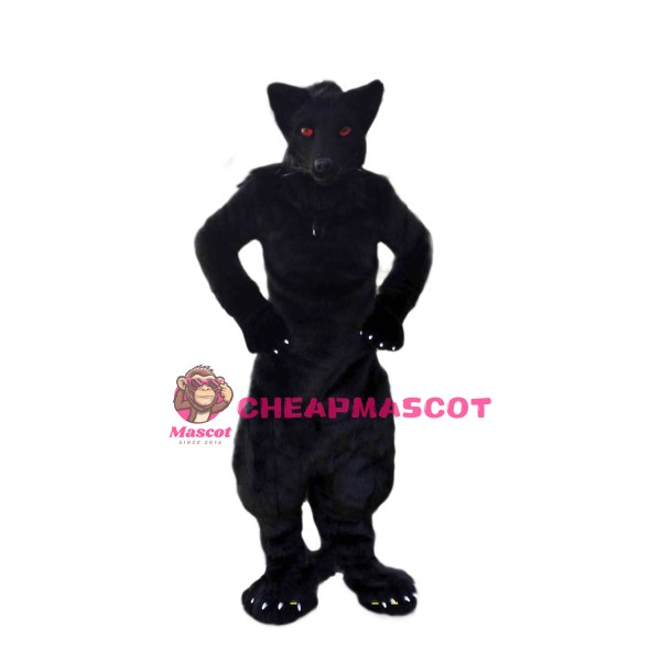 Red Eye Wolf Mascot Costume