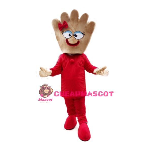 Hand Finger Mascot Costume