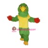 Green Falcon Mascot Costume