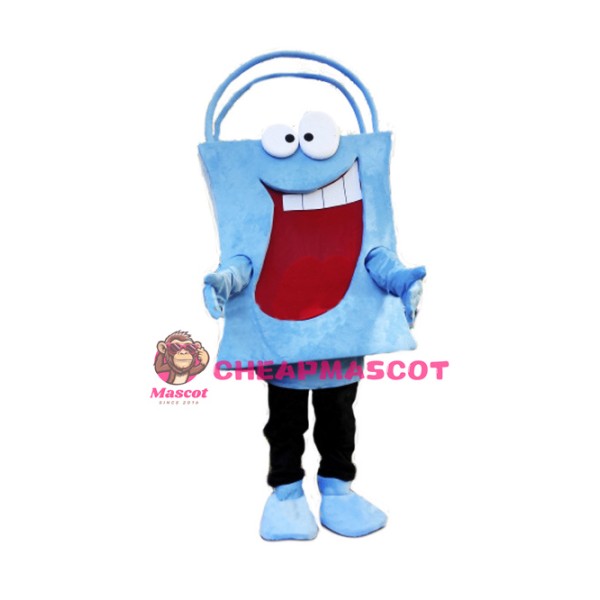 Blue Bag Mascot Costume