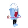 Blue Bag Mascot Costume