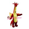 Red Dragon Mascot Costume
