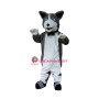 Cute Plush Husky Mascot Costume