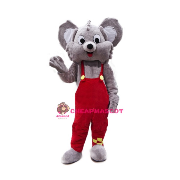 Cute Grey Koala Mascot Costume