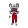 Cute Grey Koala Mascot Costume