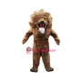 Fierce Muscular Lightweight Lion Mascot Costume