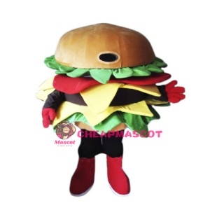 Hamburger Mascot Costume