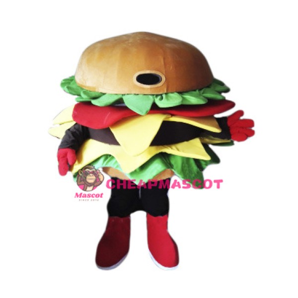 Hamburger Mascot Costume